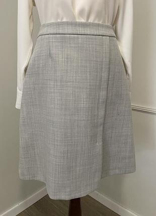 Вовняна спідниця юбка бренд boss