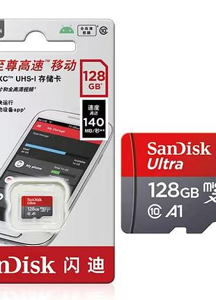 Швидкі флешки 128gb та 64gb sandisk ultra обирай оригінал micro sd