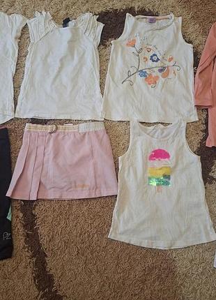 Комплект літнього одягу на дівчинку р.110-116