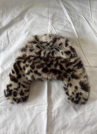 Шапка-ушанка зимня