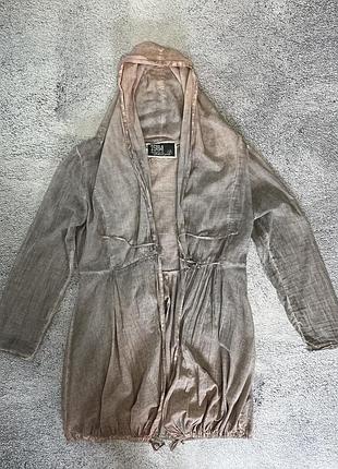 Annette gortz жіночий кардиган накидка з карішоном оригінал