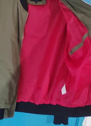 Бомбер мужской демисезон jacket industry paris , l, зелёныйзелений