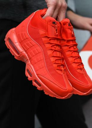 Кроссовки мужские nike air max 95 sneakerboot 🍁❄️