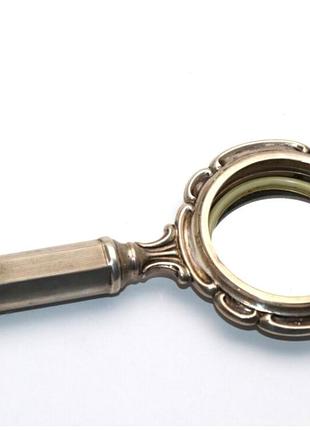 Старинное зеркальце с секретом, тайником, серебро,вес почти 50 грамм. 9т