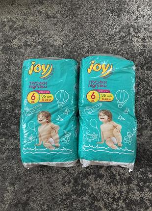 Підгузки - трусики joy, розмір 6