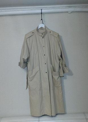 Коттоновый женский плащ батал 52-54 размер