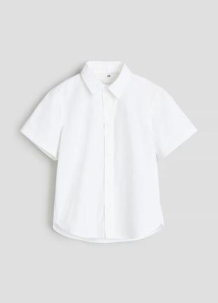4 - 5 лет 110 см h&amp;m новая фирменная хлопковая тенниска рубашка с короткими рукавами мальчишку