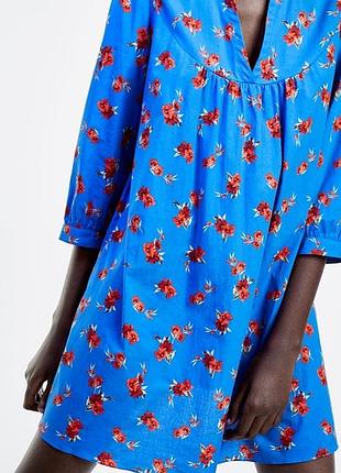 Платье из хлопка zara