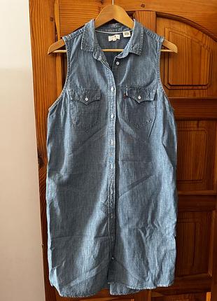 Сарафан з вмістом льону від levi’s