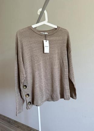 Жіноча кофта светр легкий кофтина stradivarius s