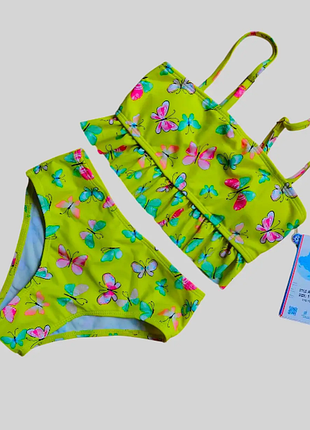 Купальник для девочек топ с рюшей samegame 4 цвета 30 32 34 36 38  002шд