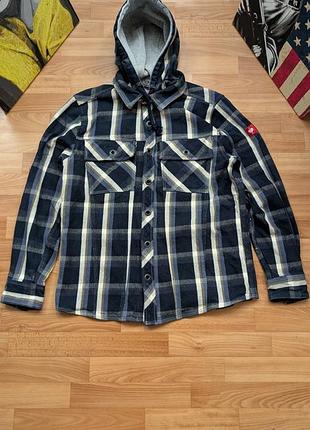 Плотный овершот,рубашка фланель, худи куртка englebert strauss роз. л x mammut x fjallraven