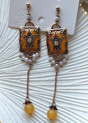 Сережки 12 см