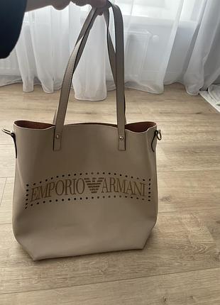 Сумка шопер emporio armani
