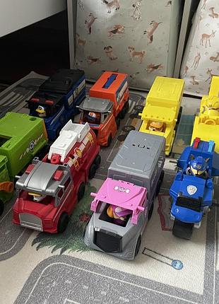 Колекція щенячого патруля вантажівка, мотоцикл