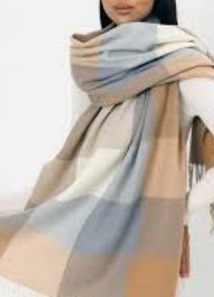 Теплий шарф хустка 150*140