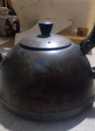 Чайничок мельхиор