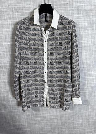 Marc cain 🔥🔥рубашка шелк