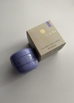 Насичений зволожуючий та антивіковий крем з японським рисом tatcha the dewy skin cream