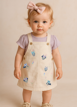 Сарафан с бодиком в рубчик