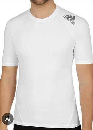 Чоловіча спортивна компресійна футболка adidas оригінал
