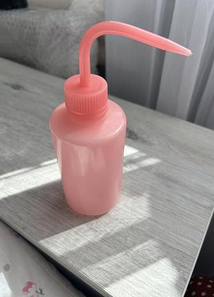 Спрей батл (бутилочка з носиком) рожевий