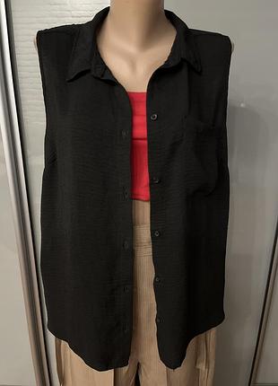 Сорочка безрукавка жатка