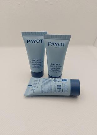 Payot^ adaptogen moisturizing spray cream - увлажняющий крем для лица миниатюра, 15 мл.