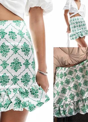 Шовкова спідниця🤍