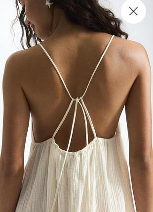 Пляжна сукня h&m з мусліну
