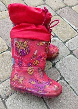 Резиновые сапоги  alisa 25 размер- 15.7 см