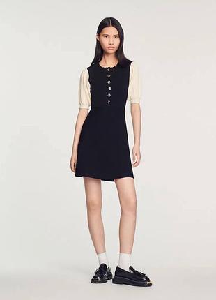 Оригинальное платье sandro paris