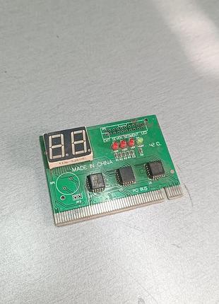 Pci post карта для диагностики и ремонта материнских плат коды ошибок +каналы питания