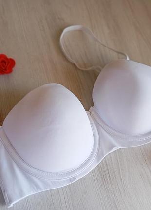 Белый бюстгальтер нюанс primark
