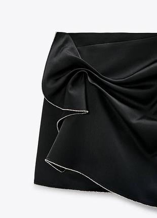 Спідниця сатинова zara 2