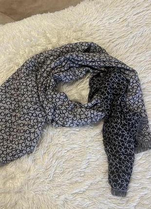 Шарф 🧣 женский calvin klein оригинал бренд классный стильный
