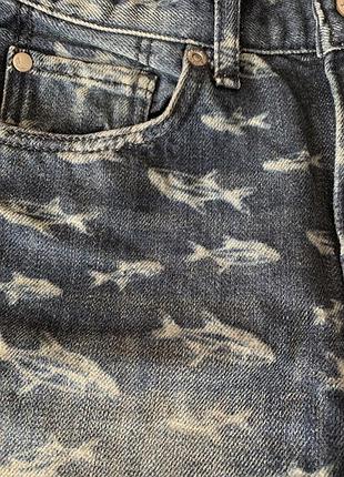 Шорти джинсові акули 3