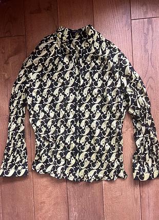 Блузка сорочка gucci