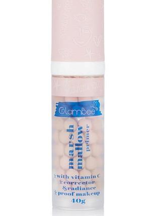 База под макияж glambee marshmallow primer с витамином с, 40 г
