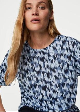 Футболка от британского бренда marks &amp; spencer размер 14💞