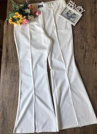 Жіночі літні  білі штани shein 50 розмір