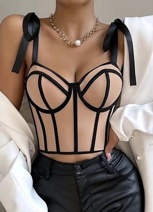 Женский корсет на завязках