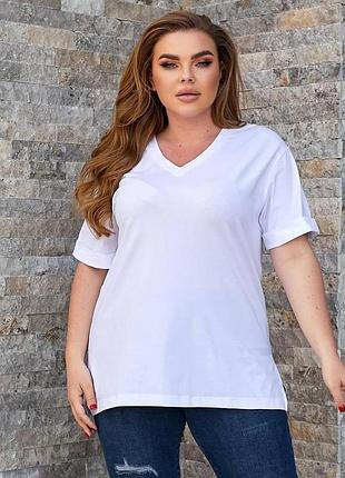 Футболка мысик хлопок 46-54 р-р