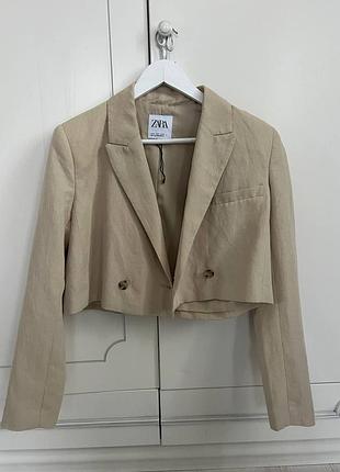 Піджак укорочений zara