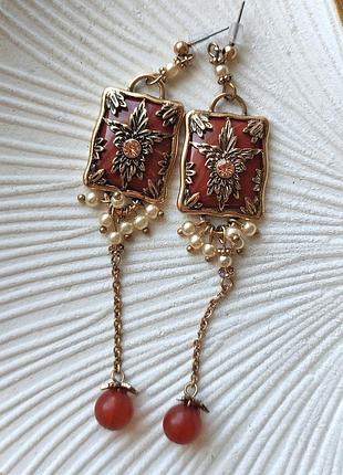 Сережки 12 см 7