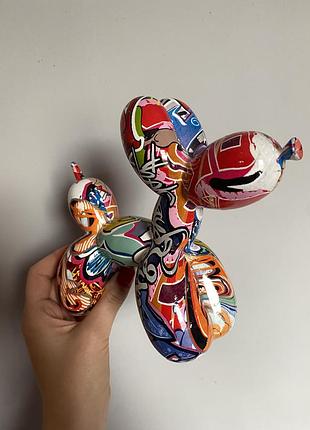 Статуетка собака  графіті, balloon dog