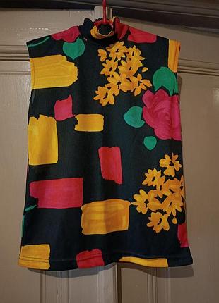 Блузка интересный принт