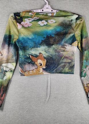 Лонг топ сетка bambi disney 3