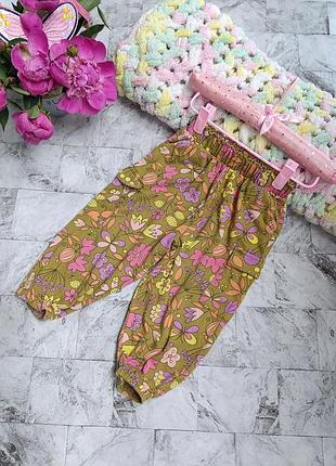 Штанишки легкие на девочку 92