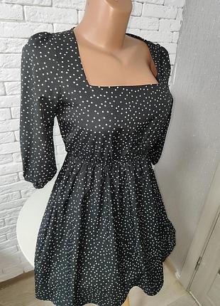 Сукня в горох shein xs 3